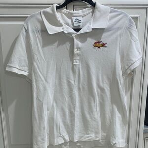Lacoste White Polo Shirt